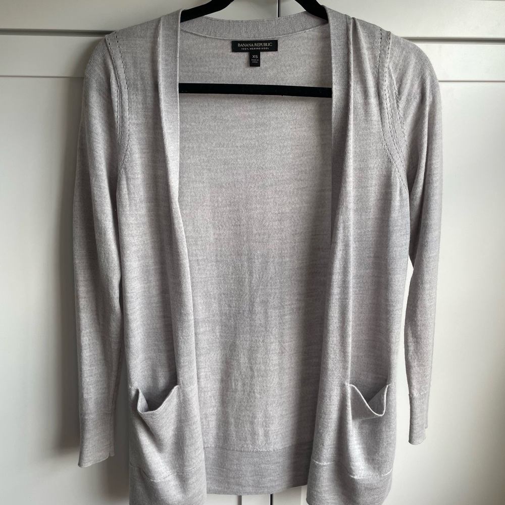Banana Republic Women's Gray Sweater XS